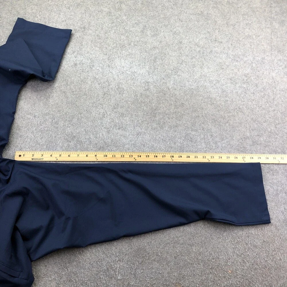 Greg Norman Pants Mens 32x29 Blue Chino Straight Leg Casual Logo Pockets